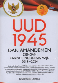 Image of UUD 1945 Dan Amandemen Dengan Kabinet Indonesia Maju 2019-2024