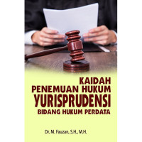 Image of Kaidah penemuan hukum yurisprudensi bidang hukum perdata