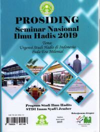 Image of Prosiding Seminar Nasional Ilmu Hadis 2019 : Urgensi Studi Hadis di Indonesia pada Era Milenial